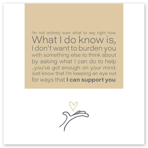 Ways I Can Support You