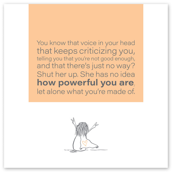 How Powerful You Are!